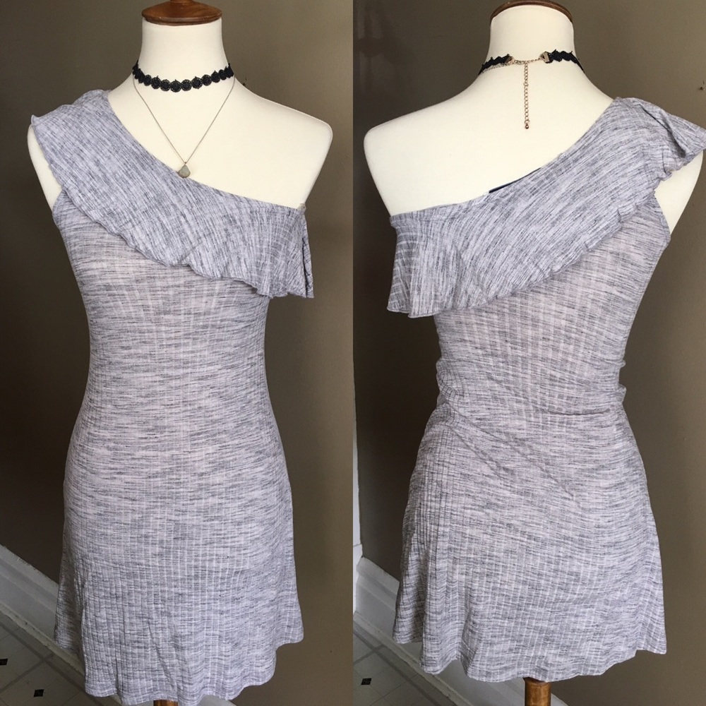 American Eagle One Shoulder/Off Shoulder Dress